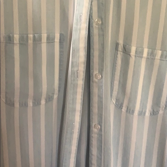 Rails blue and white striped button down - Picture 3 of 4